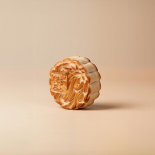 精致传统月饼特写