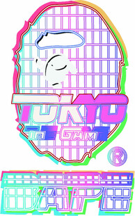 多彩潮流卡通图案设计