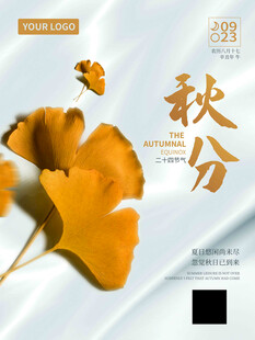 秋分时节银杏叶之美