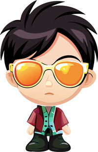 卡通男孩动漫男人孩童