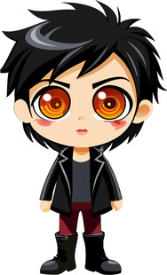 卡通男孩动漫男人孩童