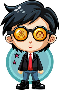 卡通男孩动漫男人孩童