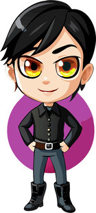 卡通男孩动漫男人孩童