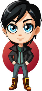 卡通男孩动漫男人孩童