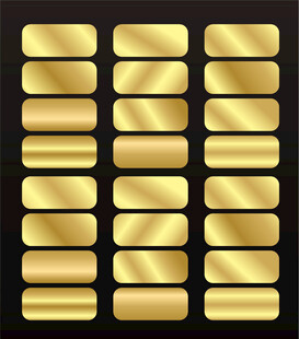 金色金属纹理
