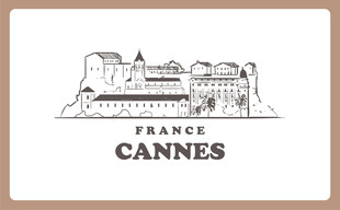 地标建筑简笔画