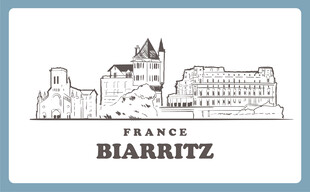 城市建筑轮廓图