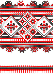 传统民族几何图案花纹