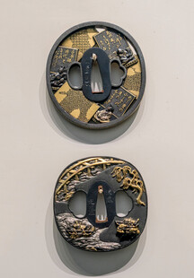 精美古雅日式刀镡