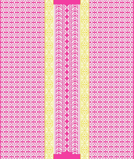 粉色几何条纹装饰图案