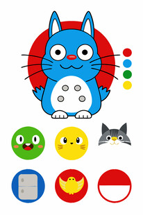 龙猫及表情图标集合