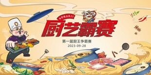 厨王争霸赛海报