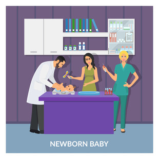 新生儿检查场景