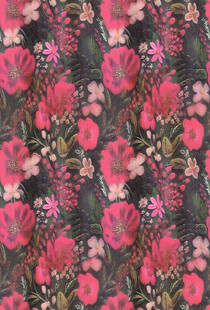 复古花卉图案纹理背景