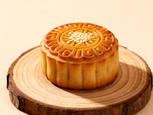 传统美味月饼特写