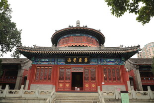 中式传统古建筑庙宇景观