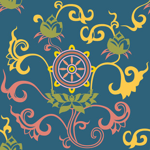 中式传统花纹图案设计