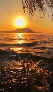 夕阳晚霞云层景观素材