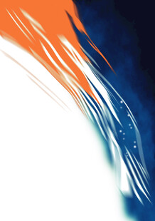 渐变色彩笔触抽象背景图