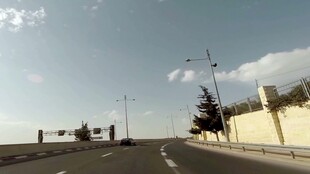 开车第一视角素材