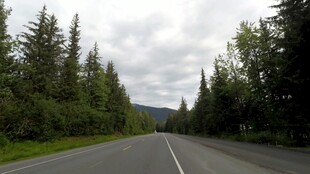 开车第一视角素材