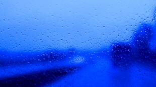 蓝色模糊背景纹理画面