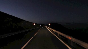 开车第一视角素材