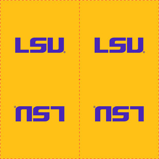 LSU与nST标志图案