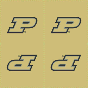 字母P与d图案设计