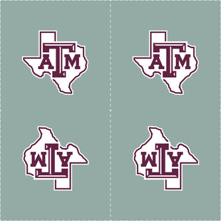 德州农工大学标志图案设计