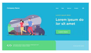 在线学习平台网页界面展示