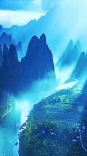 梦幻山水间的绝美风光