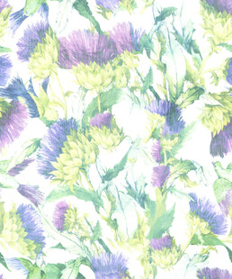 水彩花卉图案纹理背景