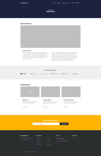 简洁网页设计模板展示