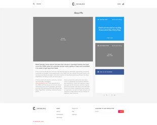 简洁网页设计模板展示