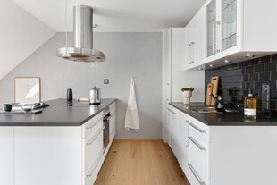 现代简约风格的开放式厨房