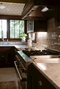 现代风格开放式厨房场景