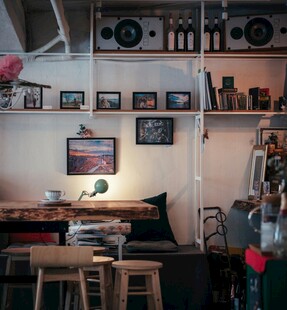 温馨文艺的室内休闲空间