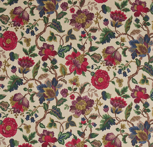 复古花卉图案纹理