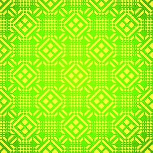 亮绿色几何图案背景