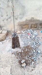 建筑垃圾堆积场景