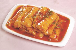 美味红烧豆腐卷