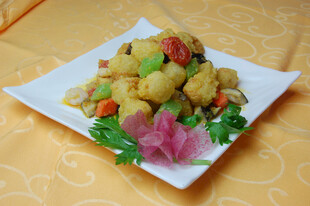 多彩时蔬炒土豆