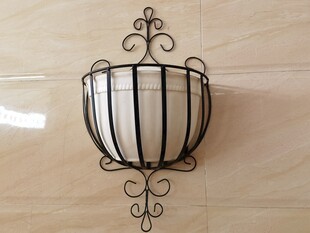 复古铁艺壁灯设计艺术品
