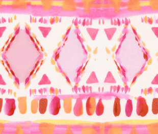 几何图案彩色抽象背景图