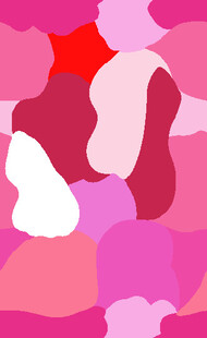 多彩抽象几何色块图案