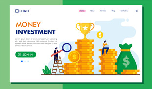 投资财富增长场景展示