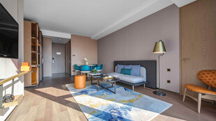 现代简约风温馨客厅空间