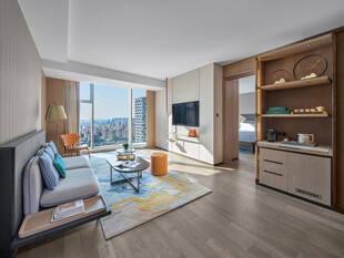 现代简约风客厅室内场景