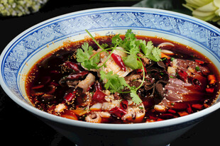 香辣牛肉面视觉味觉盛宴